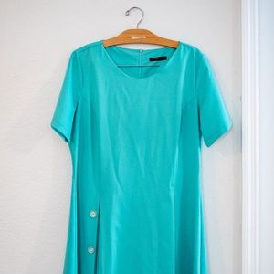 Zariin Fashion Dress Turquoise Size 44